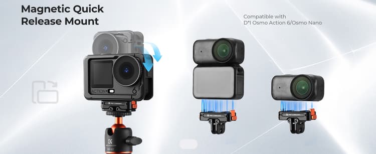 Thiết kế tối ưu cho DJI Osmo Nano và Action 6
