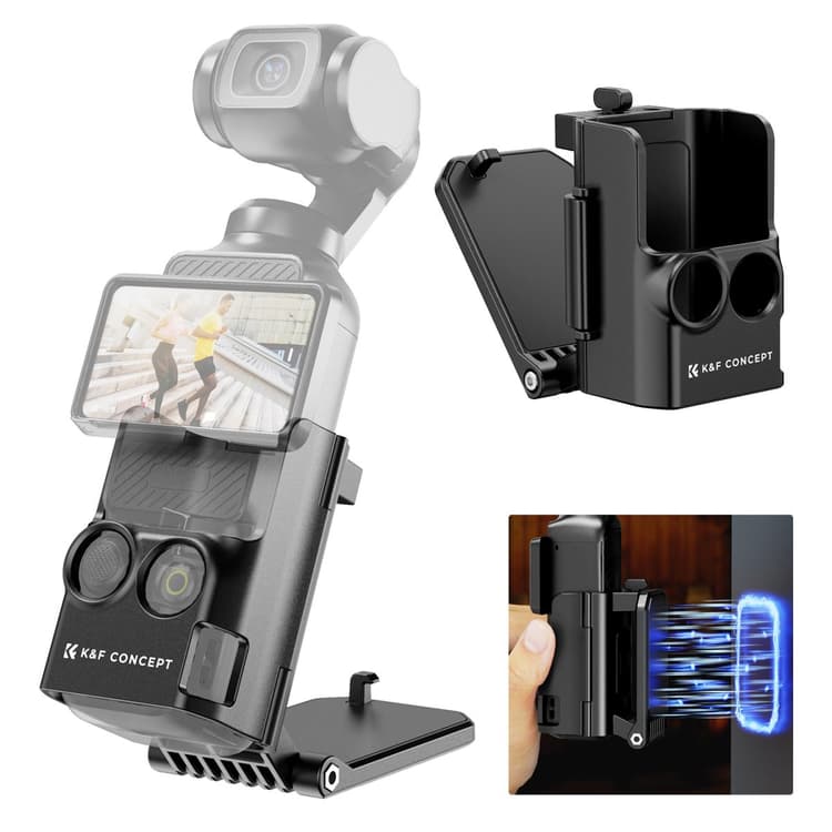 Giá đỡ nam châm K&F Magnetic Mount cho Pocket 3 KF31.143