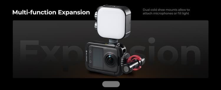 K&F Metal Camera Cage Metal Camera Cage For DJI Osmo 360 mở rộng linh hoạt