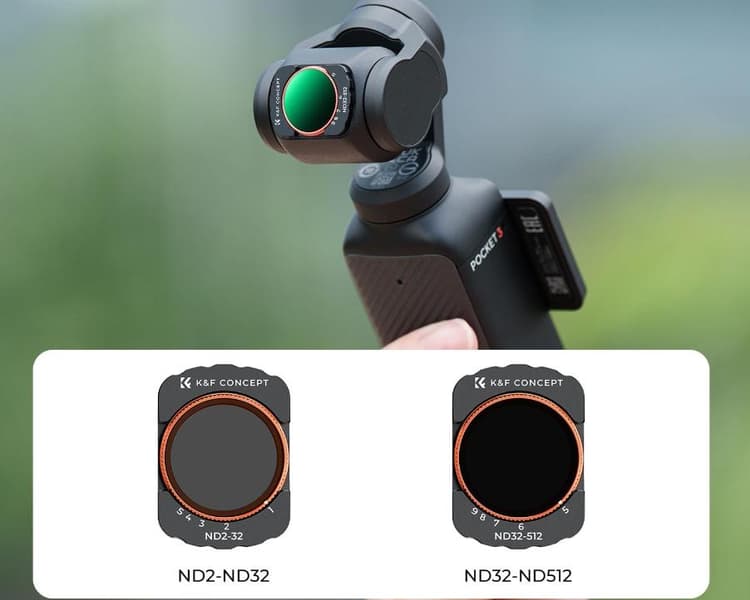 K&F Filter Set Nano-X Series (ND2-32 + ND32-512)