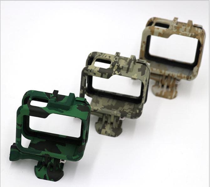 Phụ kiện GoPro Bộ vỏ bảo vệ ngụy trang cho Hero 8 gắn chắc chắn với phụ kiện