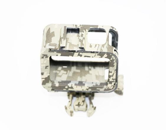Phụ kiện GoPro Bộ vỏ bảo vệ ngụy trang cho Hero 8 với đế gắn cold shoe