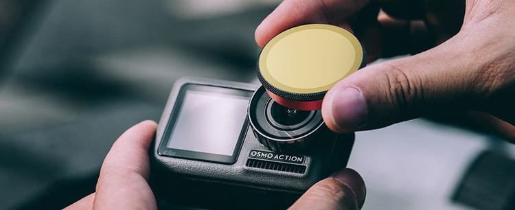 PGYTECH Osmo Action Filter - Vật liệu Aeronautical Aluminium