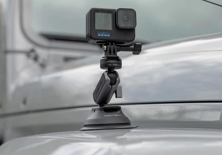 PGYTECH Caplock Action Camera Suction Cup Mount