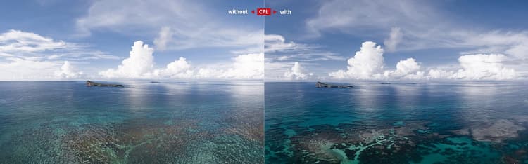 ảnh chụp từ PGYTECH DJI Action 2 CPL Filter