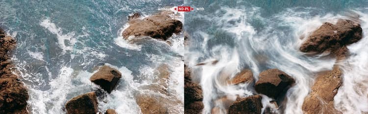 ảnh chụp từ PGYTECH DJI Action 2 Filter ND-PL Set