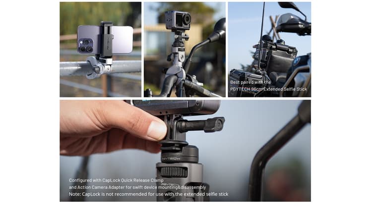 Phụ kiện PGYTECH Super Clamp Mount