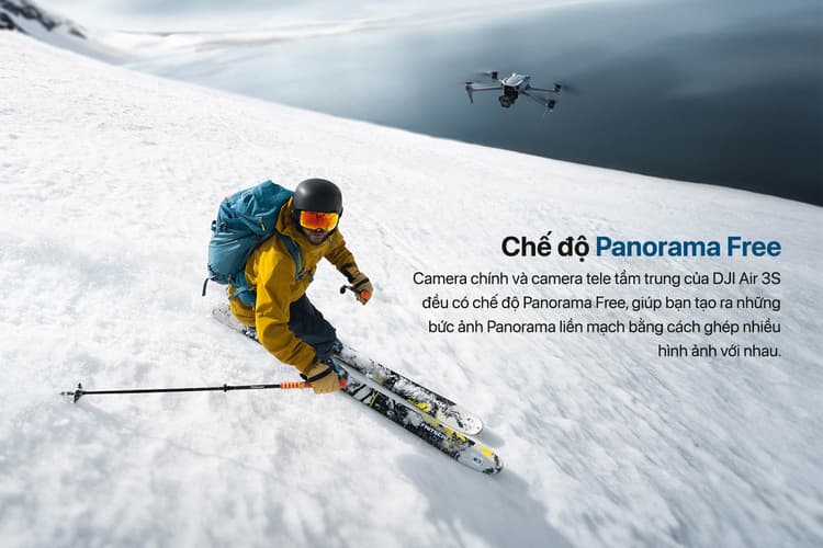 Chế độ Free Panorama trên Air 3S