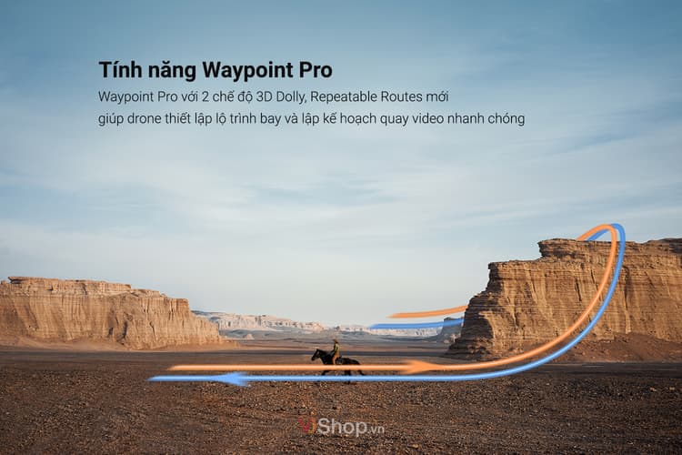 Waypoint Pro cho phép DJI Inspire 3 thiết lập lộ trình bay