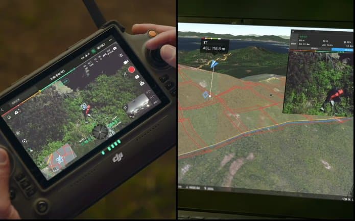 Tính năng kết nối nhiều người dùng với 1 hoặc nhiều hoạt động của drone