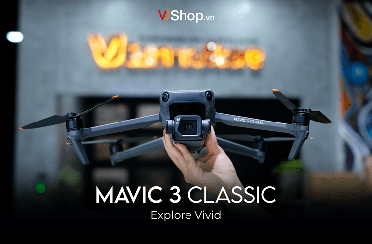 Flycam DJI Mavic 3 Classic chính hãng tại VJShop.vn