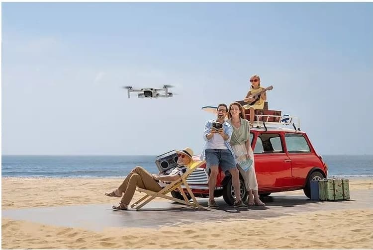 Flycam DJI Mini 2 truyền video xa tới 10km
