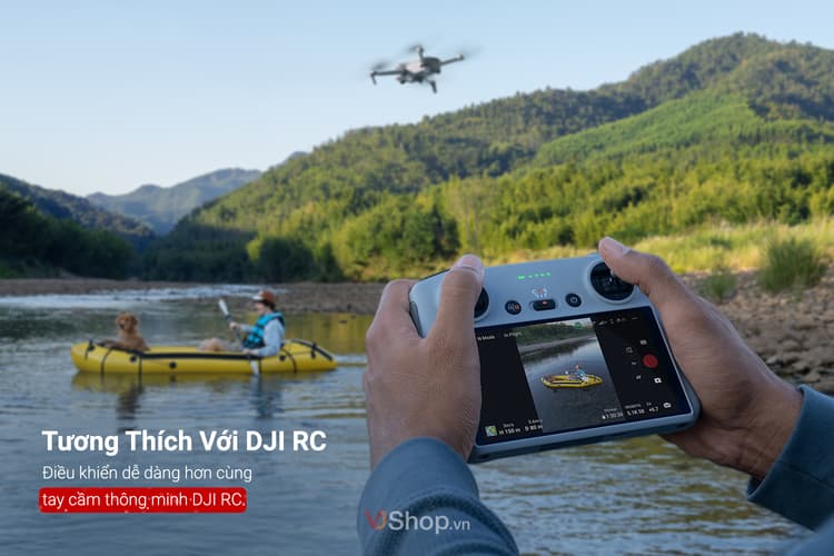 người dùng điều khiển flycam dễ dàng hơn với dji rc