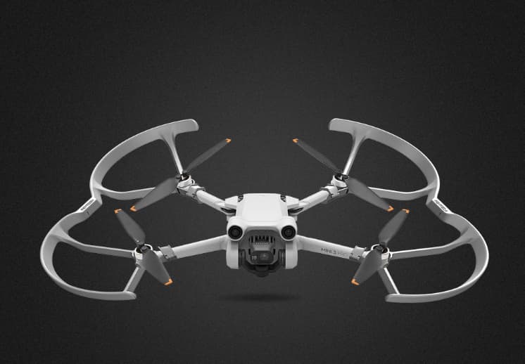 PGYTECH DJI Mini 3 Pro Propeller Guard được làm từ nhựa ABS siêu bền