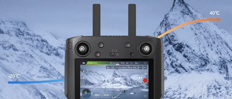 DJI Smart Controller - Hoạt động trong nhiệt độ khắc nghiệt