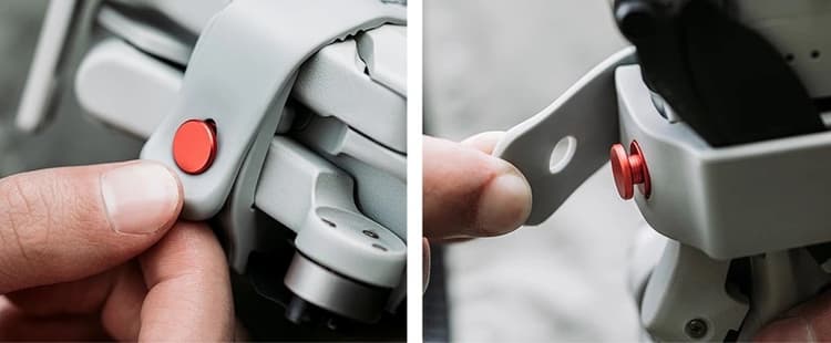 Bộ nẹp cánh Mavic Mini - Dễ dàng lắp đặt