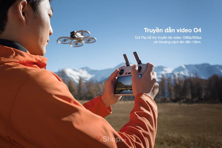 Bay ổn định, chống nhiễu hiệu quả với hệ thống truyền video O4