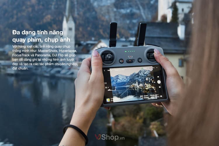 DJI Flip cung cấp 4 chế độ quay chụp tự động