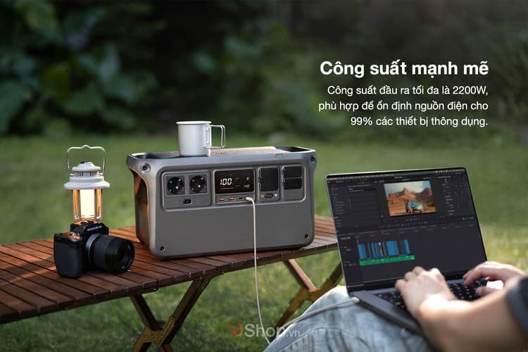 DJI Power 1000 sở hữu công suất đầu ra ấn tượng là 2200W