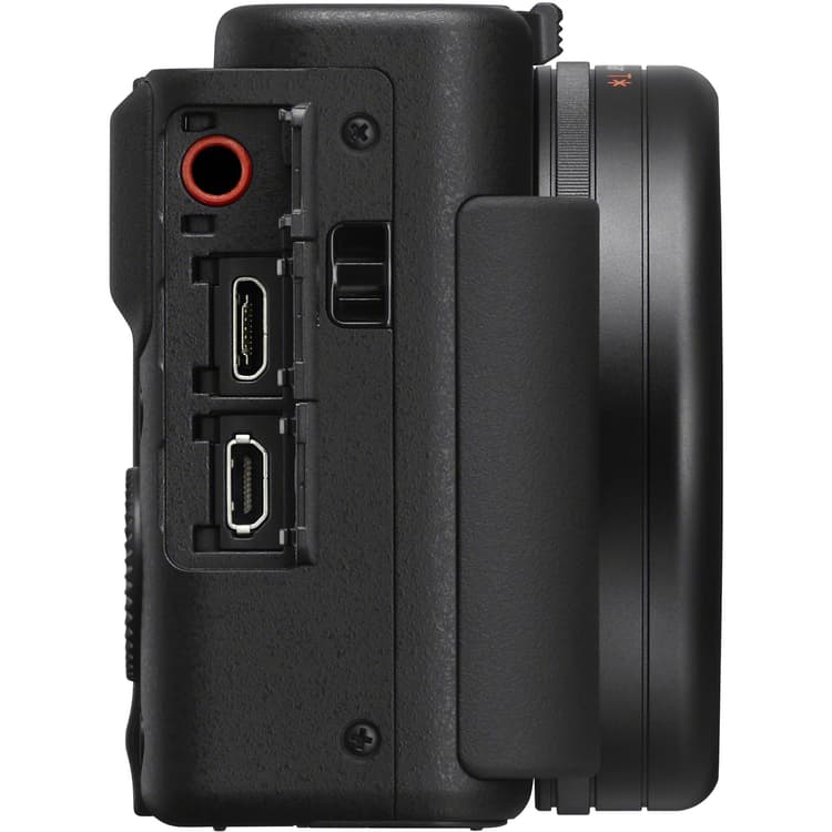 Các cổng kết nối trên Sony ZV-1