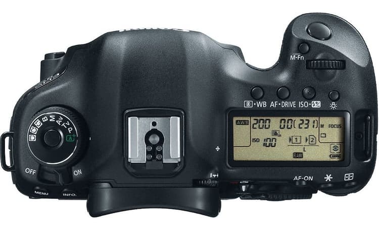 bố cục các nút bấm, điều khiển, nút xoay hoàn chỉnh trên canon 5d mark iii
