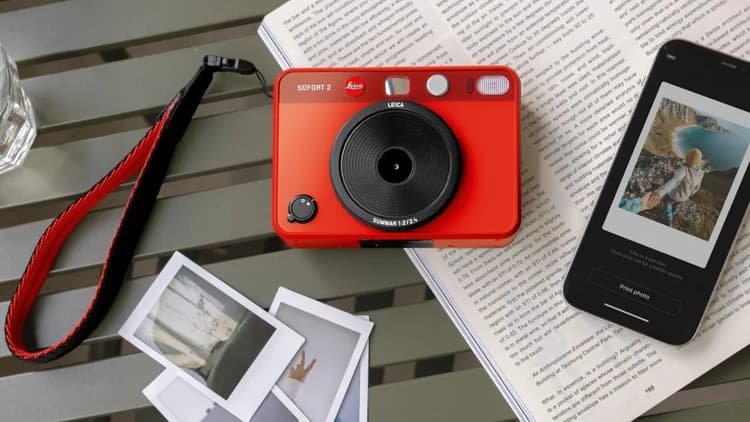 Leica SOFORT 2 có thể in ảnh chọn lọc