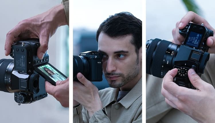 Fujifilm GFX 50S II với thiết kế trực quan