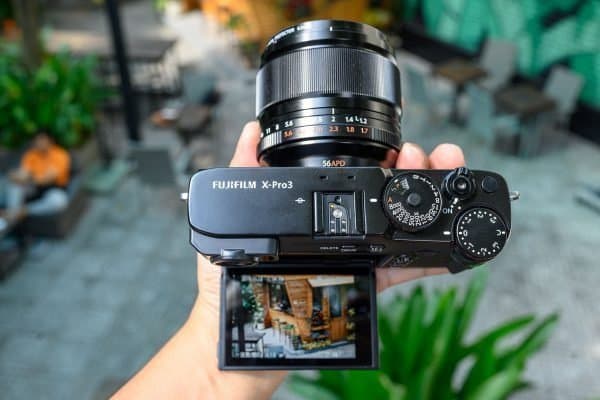 quay video trên máy ảnh mirrorless Fujifilm Xpro3