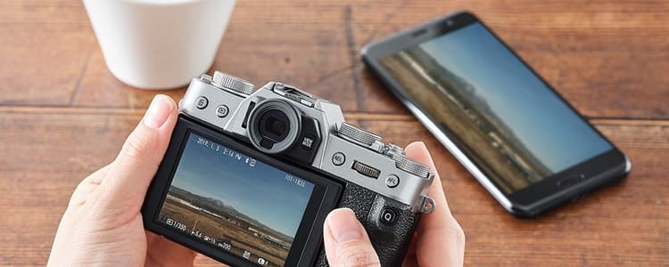 Khả năng tương thích với điện thoại thông minh của X-T30 Mark II