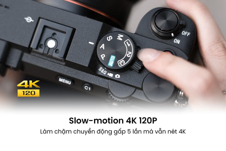 Ghi lại video UHD 4K với tốc độ khung hình lên đến 120p