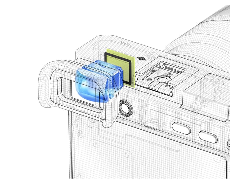 khung ngắm SGA OLED Tru-Finder có độ tương phản, độ phân giải và độ hiển thị cao