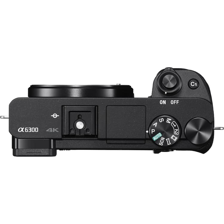 mặt trên của Sony A6300
