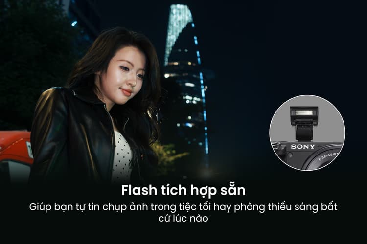Mở rộng sáng tạo với các chế độ flash