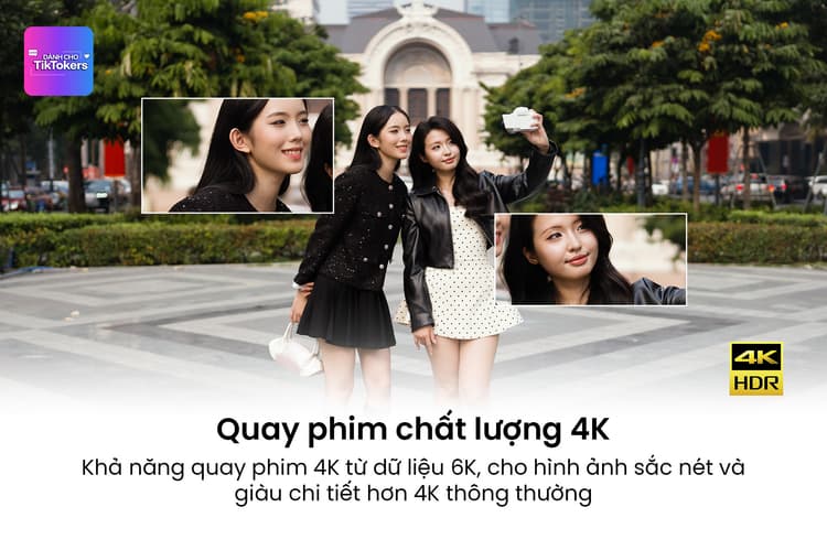Quay phim 4K XAVC S tốc độ bit cao trên a6400