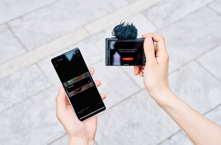 Kết nối máy ảnh với điện thoại, máy tính qua ứng dụng Creators trong nháy mắt
