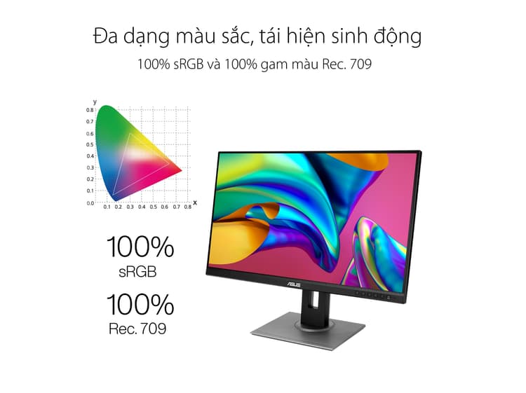 Màn hình PA278QV-01 hiển thị hình ảnh chất lượng