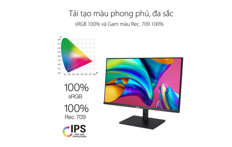 Màn hình ProArt PA328QV tái hiện màu sắc chính xác