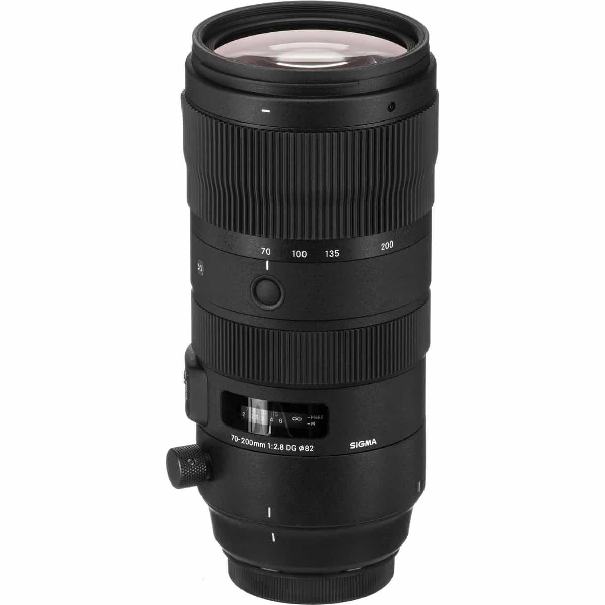 ống kính Sigma 70-200mm f/2.8 DG OS HSM đặc trưng bởi thiết kế tinh tế
