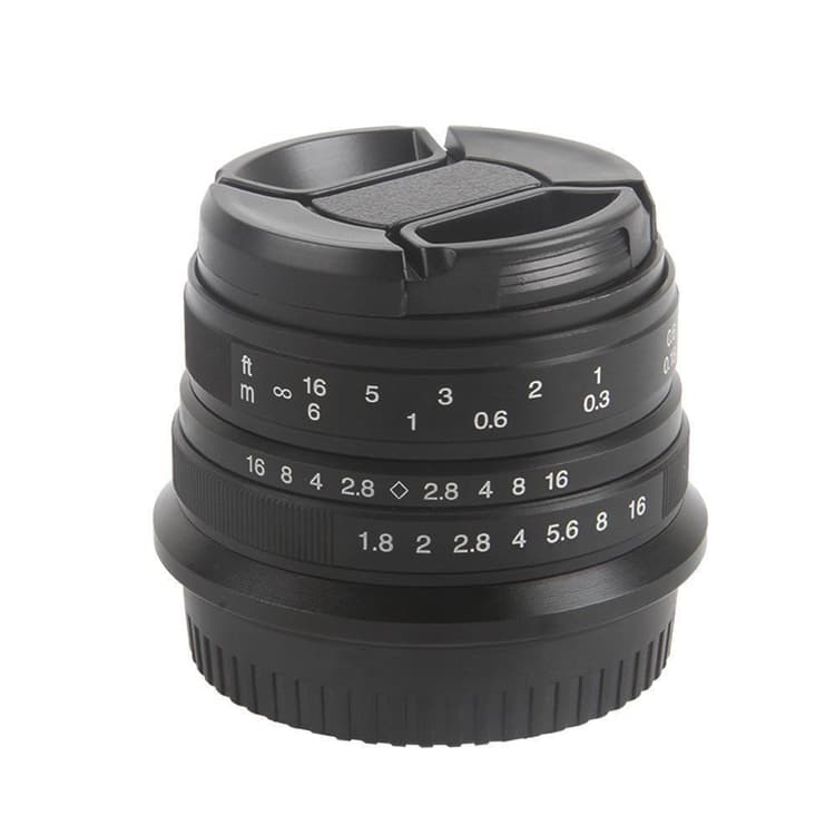 Discover HD MC 25mm f1.8 for Sony tương thích với filter đường kính 46mm