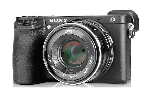 Meike 50mm f2.0 for Sony làm từ kim loại bền bỉ