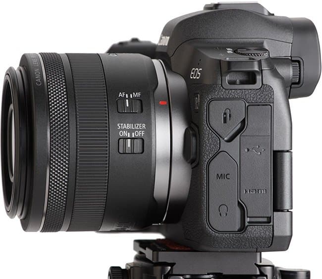 Canon RF 35mm f/1.8 IS Macro STM tích hợp vòng điều khiển