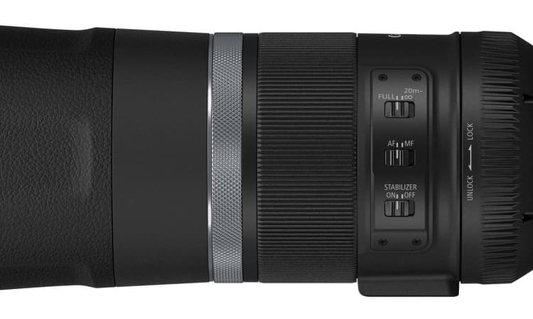 Ống kính Canon RF 800mm f11 IS STM - Control Ring