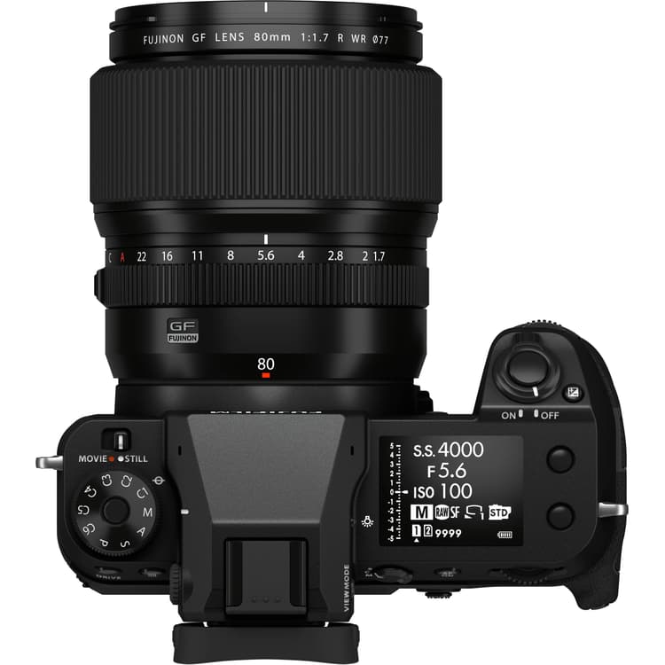 Fujifilm GF 80mm f1.7 - Thiết kế nhỏ gọn