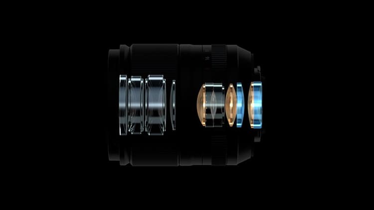 Cấu tạo quang học của Fujifilm XF 23mm F1.4 R LM WR