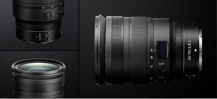 Ống kính Nikon Z 24-70mm f/2.8 S thu phóng tiêu chuẩn