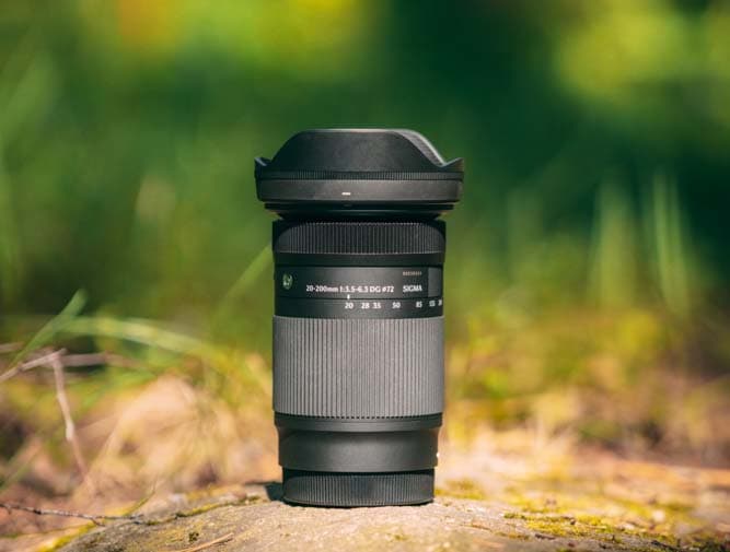 Sigma 20-200mm có khả năng chụp macro ấn tượng