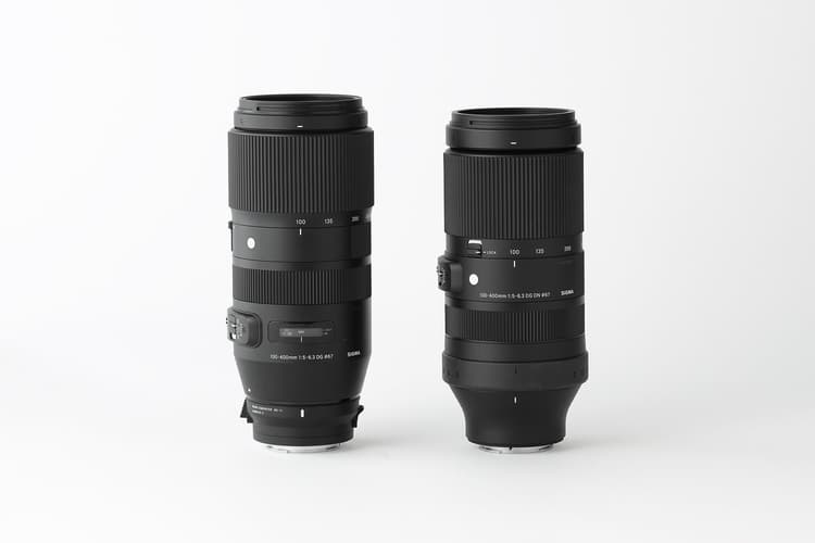 Sigma 100-400 f5-6.3 DG DN HSM design 2