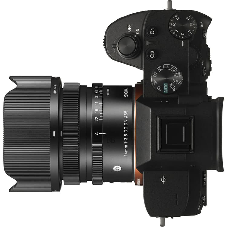 Sigma 24mm f3.5 DG DN Contemporary - Thiết kế nhỏ gọn