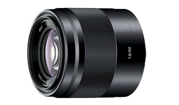 Cấu tạo quang học Sony E 50mm f/1.8 OSS