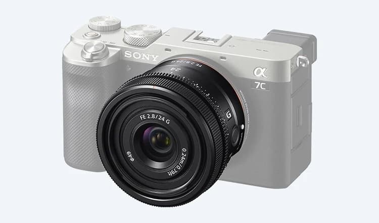 Sony FE 24mm f2.8 G - Ống kính siêu nhỏ gọn